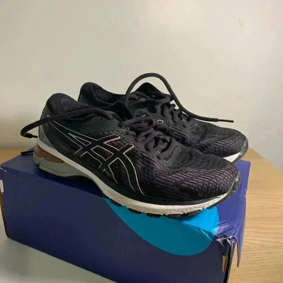 238. ASICS GT-2000 8- Black/Rose Gold- US 6.5 Women's - Picture 1 of 3